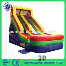 Inflável ao ar livre usado playground slide para venda / slide insufláveis ​​/ escorrega de água usado